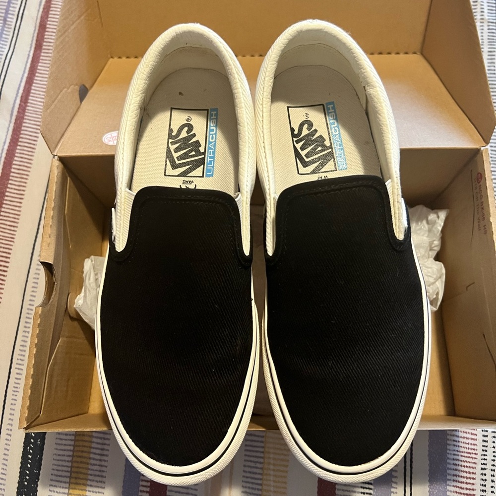 VANS Slip-On Platform Shoes Ultra Cush